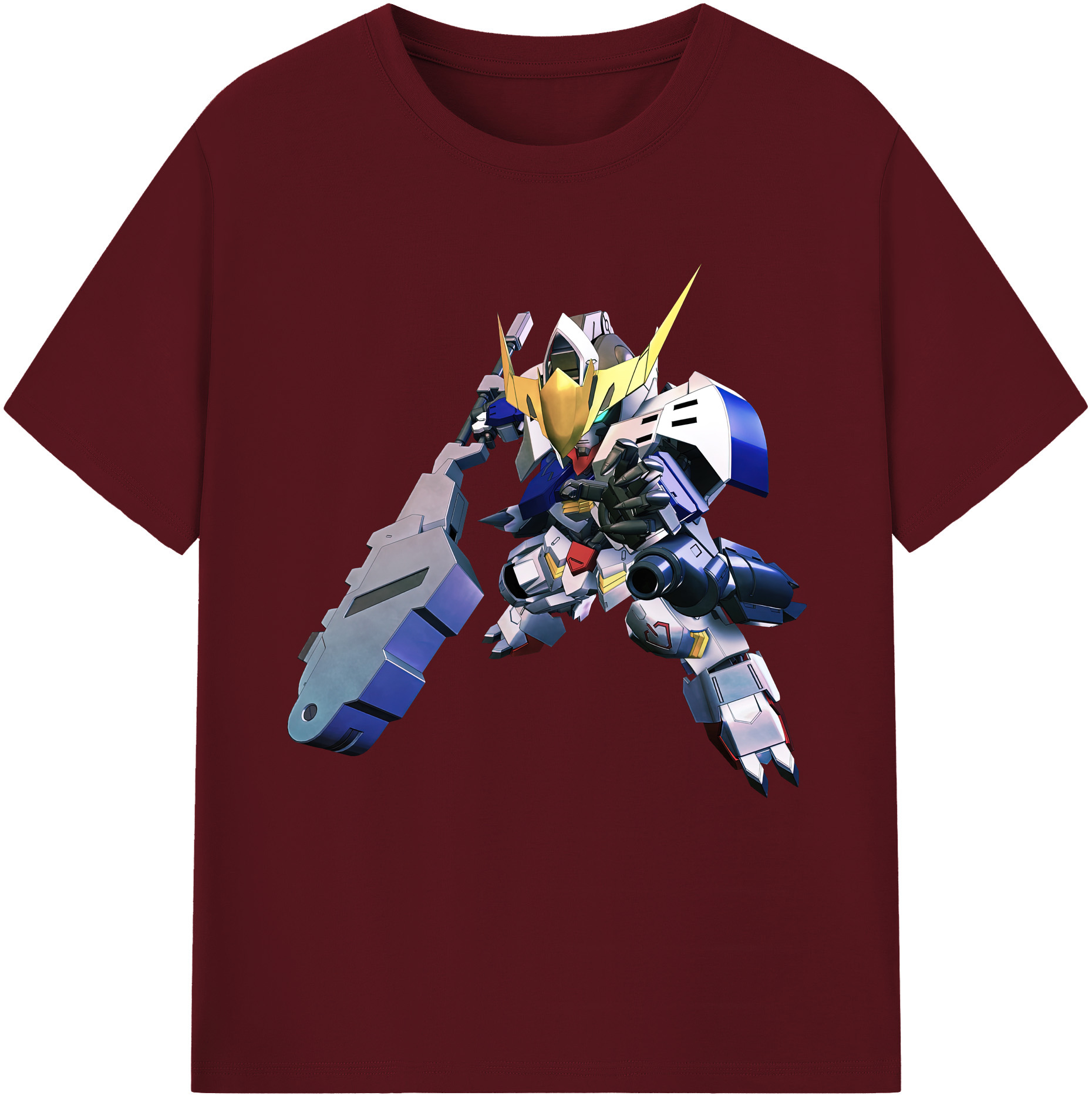 （画像用） 機動戦士ガンダム Mobile Suit Gundam 綿100％半袖Tシャツ（フロントプリント）